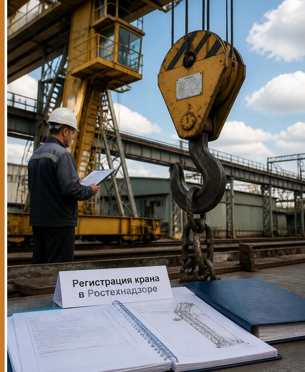 Регистрация крана в Ростехнадзоре в Феодосии от 15237 р. | Авеста ОТиПБ