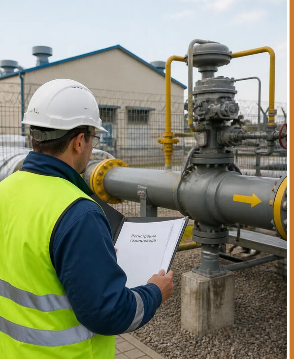 Услуги по регистрации газопроводов в Ростехнадзоре в Феодосии